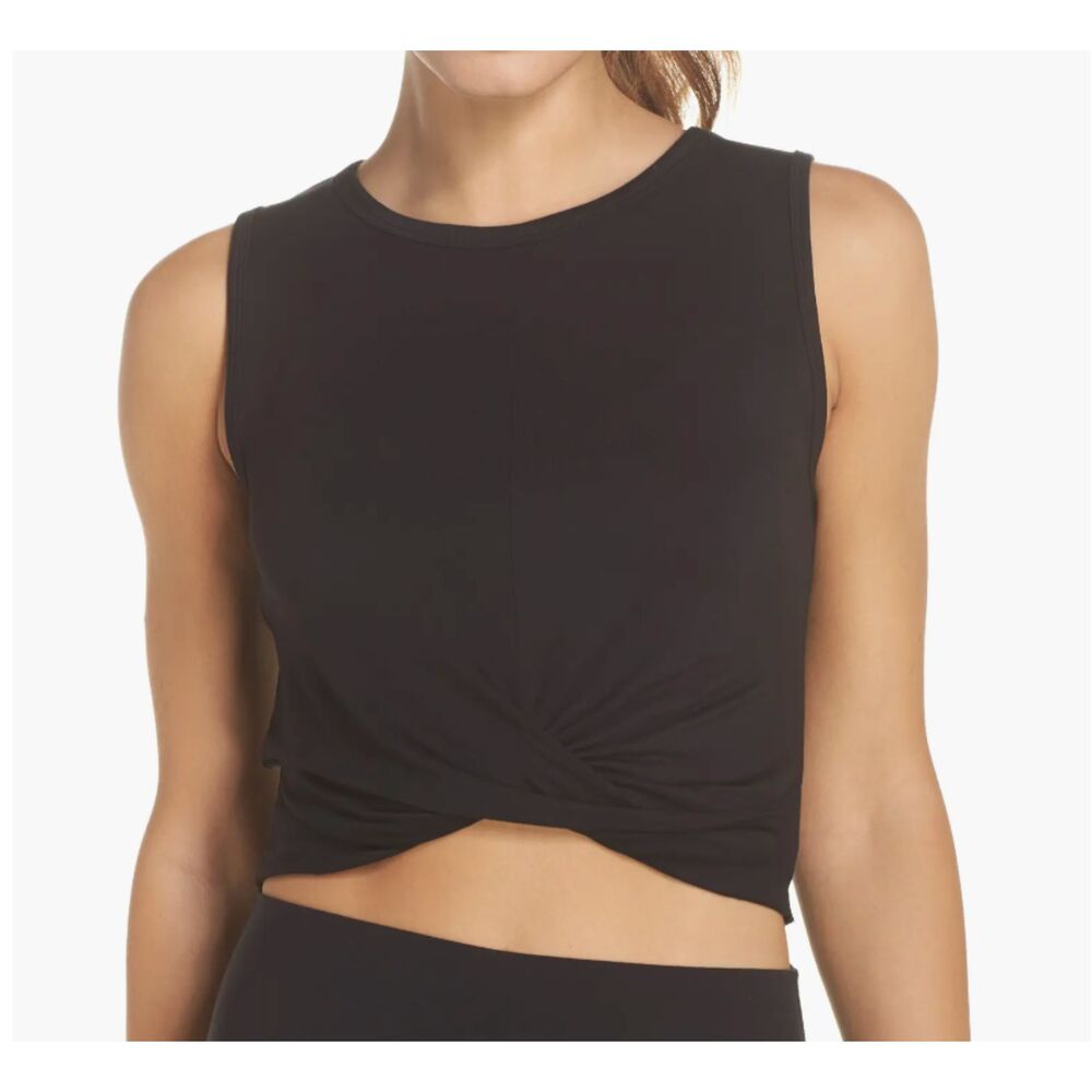 Alo Cover Twist Hem Tank